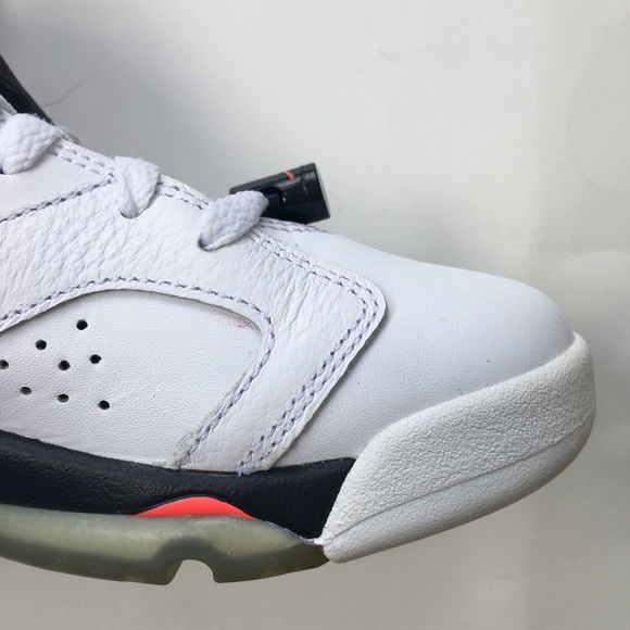 SOLD! Nike Air Jordan 6 Retro Low White Infrared Jordans - Picture 13 of 14